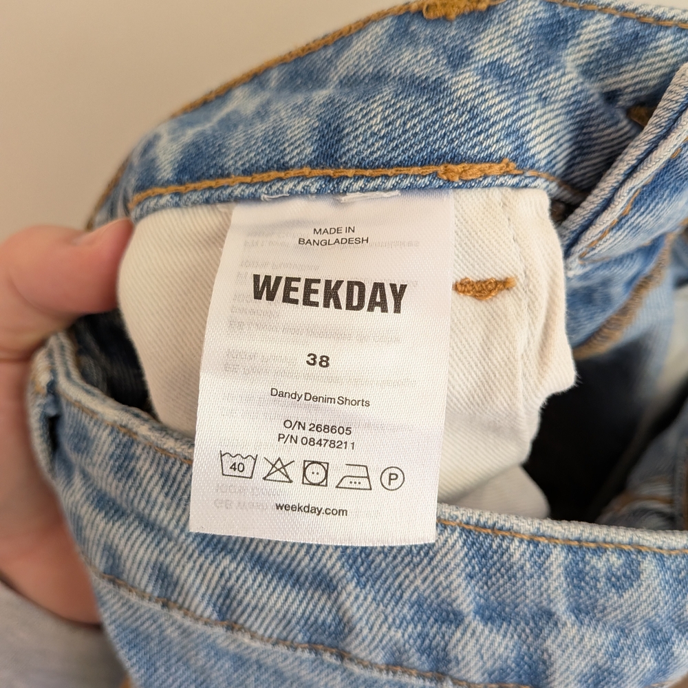 Weekday Jean Shorts - Picture 4 of 6